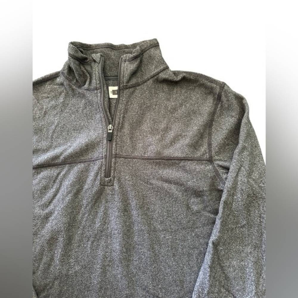 Alpine Design 1/4 Zip Long Sleeve Pullover - Heather Gray - Womens Size Small
